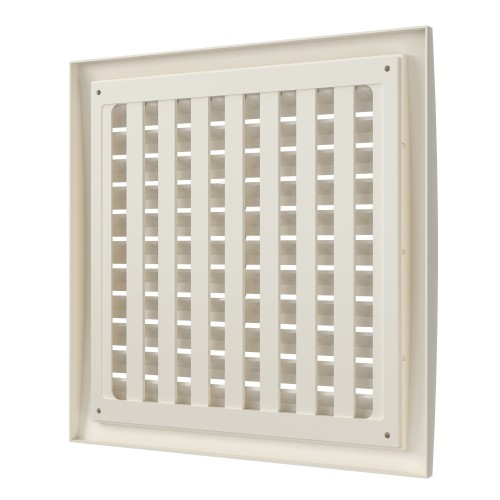 1515РРП Ivory  Решетка вентиляционная РРП разъемная регулируемая 150х150 пластик Ivory ERA