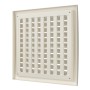 1515РРП Ivory  Решетка вентиляционная РРП разъемная регулируемая 150х150 пластик Ivory ERA