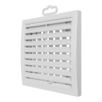 1515РРПН  Решетка вентиляционная РРПН разъемная регулируемая 150х150 ASA ERASTREETLINE