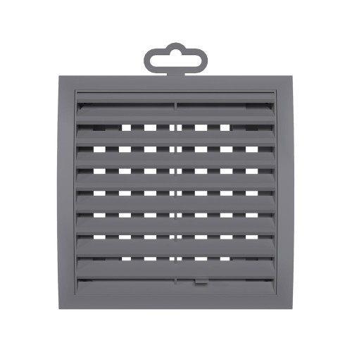 1515РРПН сер  Решетка вентиляционная РРПН разъемная регулируемая 150х150 ASA Gray ERASTREETLINE