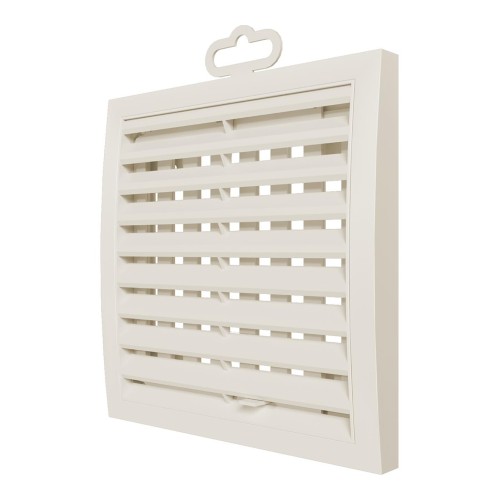 1515РРПН Ivory  Решетка вентиляционная РРПН разъемная регулируемая 150х150 ASA Ivory ERASTREETLINE