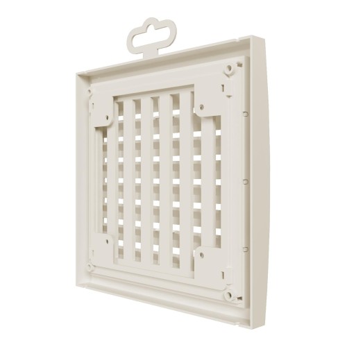 1515РРПН Ivory  Решетка вентиляционная РРПН разъемная регулируемая 150х150 ASA Ivory ERASTREETLINE