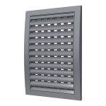1825РРПН сер  Решетка вентиляционная РРПН разъемная регулируемая 180х250 ASA Gray ERASTREETLINE
