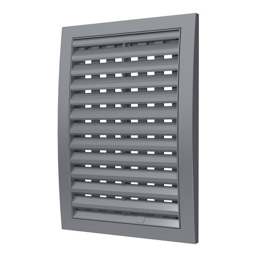 1825РРПН сер  Решетка вентиляционная РРПН разъемная регулируемая 180х250 ASA Gray ERASTREETLINE