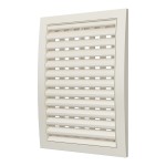 1825РРПН Ivory  Решетка вентиляционная РРПН разъемная регулируемая 180х250 ASA Ivory ERASTREETLINE