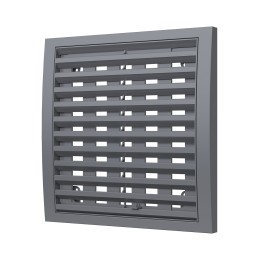 2020РРПН сер  Решетка вентиляционная РРПН разъемная регулируемая 200х200 ASA Gray ERASTREETLINE