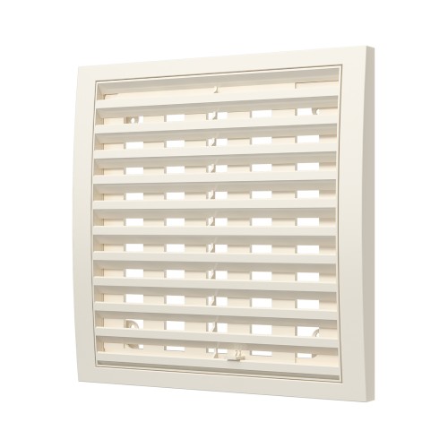 2020РРПН Ivory  Решетка вентиляционная РРПН разъемная регулируемая 200х200 ASA Ivory ERASTREETLINE