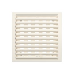 2020РРПН Ivory  Решетка вентиляционная РРПН разъемная регулируемая 200х200 ASA Ivory ERASTREETLINE
