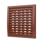 2020РРПН теРР  Решетка вентиляционная РРПН разъемная регулируемая 200х200 ASA Terracotta ERASTREETLINE