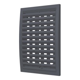2030РРПН сер  Решетка вентиляционная РРПН разъемная регулируемая 200х300 ASA Gray ERASTREETLINE