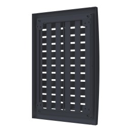 2030РРПН сер  Решетка вентиляционная РРПН разъемная регулируемая 200х300 ASA Gray ERASTREETLINE