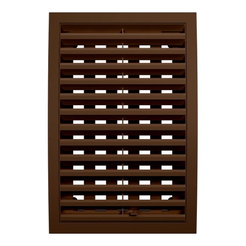 2030РРПН кор  Решетка вентиляционная РРПН разъемная регулируемая 200х300 ASA Brown ERASTREETLINE