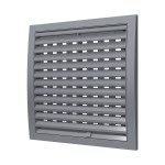 2525РРПН сер  Решетка вентиляционная РРПН разъемная регулируемая 250х250 ASA Gray ERASTREETLINE