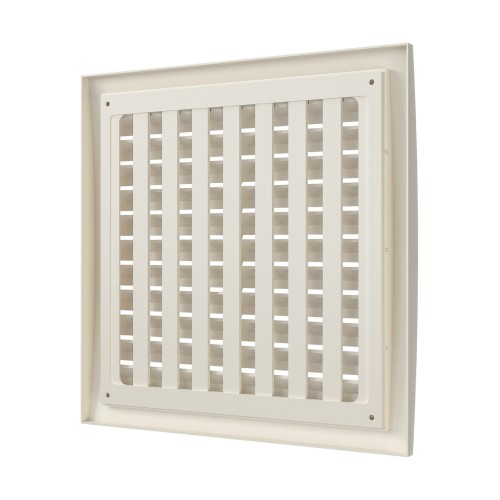 2525РРПН Ivory  Решетка вентиляционная РРПН разъемная регулируемая 250х250 ASA Ivory ERASTREETLINE