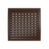 2525РРПН кор  Решетка вентиляционная РРПН разъемная регулируемая 250х250 ASA Brown ERASTREETLINE