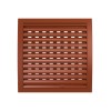 2525РРПН терр  Решетка вентиляционная РРПН разъемная регулируемая 250х250 ASA Terracotta ERASTREETLINE