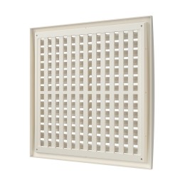3535РРПН Ivory  Решетка вентиляционная РРПН разъемная регулируемая 350х350 ASA Ivory ERASTREETLINE