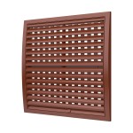 3535РРПН теРР  Решетка вентиляционная РРПН разъемная регулируемая 350х350 ASA Terracotta ERASTREETLINE