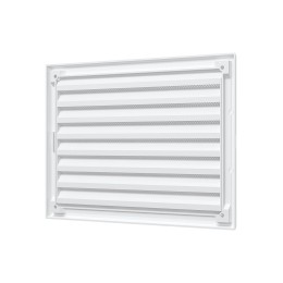 2015RZN  Решетка вентиляционная RZN сетка разъемная 200х150 пластик ERA