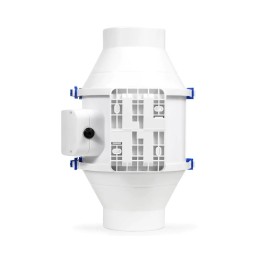 Канальный вентилятор Hon&Guan GF-100P из ABS-пластика со смешанным потоком