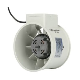 Канальный вентилятор Hon&Guan HF-100P из полипропилена со смешанным потоком