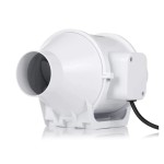 Канальный вентилятор Hon&Guan HF-75S влагостойкий корпус из ABS пластика