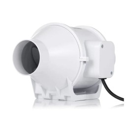 Канальный вентилятор Hon&Guan HF-75S влагостойкий корпус из ABS пластика