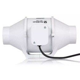 Канальный вентилятор Hon&Guan HF-75S влагостойкий корпус из ABS пластика