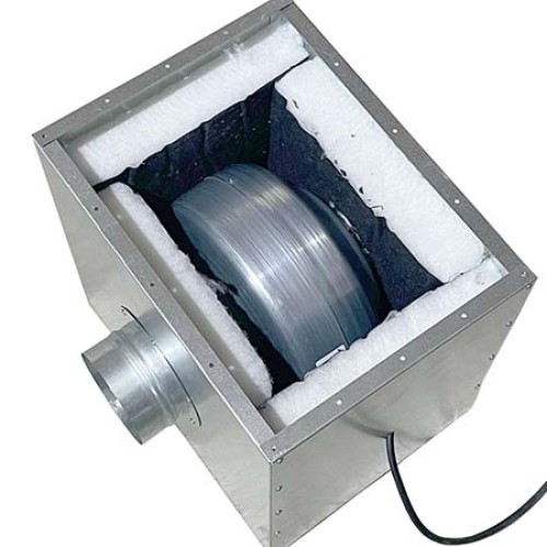 Вентилятор Ванвент ВКВ-250 К ISO шумоизолированный для круглых 