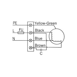 ВКК-160 Круглый канальный вентилятор (830 м3/ч)