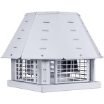 Вентилятор крышный DRAD 450 с горизонтальным выбросом VENTEUROPE