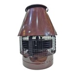 Вентилятор дымоудаления крышный жаростойкий ВКР 300 окрашенный