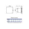 Панель AEON D100/125 179х179 стекло глянцевое Sand песочное DICITI