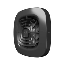 Вентилятор накладной AIR D100 обр.клапан Dark gray metal DICITI