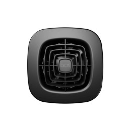 Вентилятор накладной AIR D100 обр.клапан Matt black DICITI