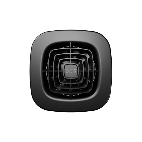 Вентилятор накладной AIR D100 обр.клапан Matt black DICITI