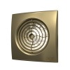 Вентилятор накладной AURA D125 обр.клапан Champagne DICITI