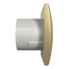 Вентилятор накладной AURA D125 обр.клапан Champagne DICITI