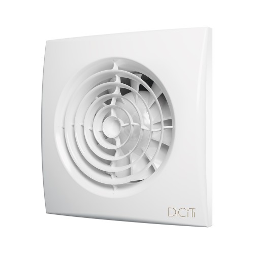 Вентилятор накладной AURA D125 обр.клапан DICITI