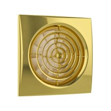 Вентилятор накладной AURA D125 обр.клапан Gold DICITI