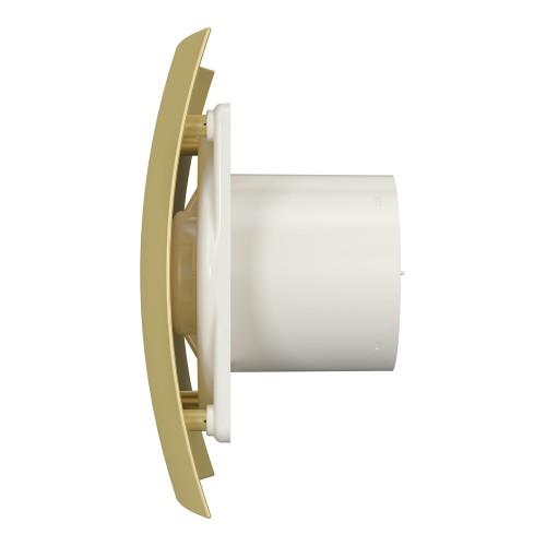 Вентилятор накладной BREEZE D100 обр.клапан Champagne DICITI