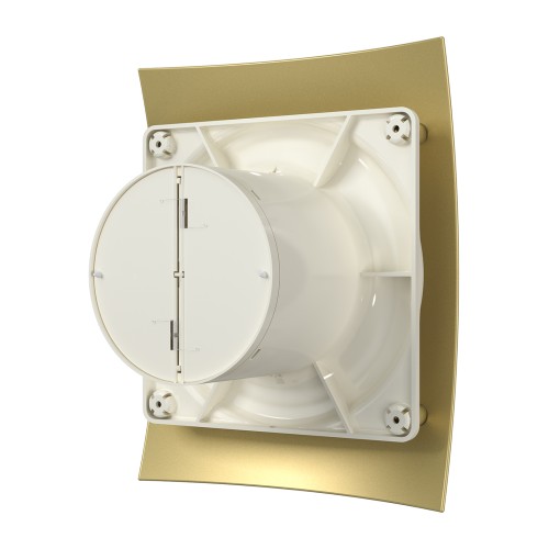 Вентилятор накладной BREEZE D100 обр.клапан Champagne DICITI
