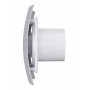 Вентилятор накладной BREEZE D100 обр.клапан Gray metal DICITI