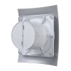 Вентилятор накладной BREEZE D125 обр.клапан Gray metal DICITI