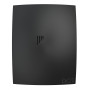 Вентилятор накладной BREEZE D125 обр.клапан Matt black DICITI