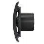 Вентилятор накладной BREEZE D125 обр.клапан Matt black DICITI