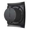 Вентилятор накладной BREEZE D100 обр.клапан Obsidian DICITI