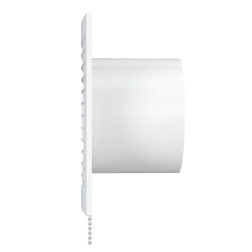 Вентилятор накладной E D125 сетка обр.клапан тяг.выкл. ERA 
