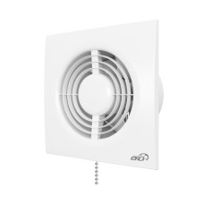 Вентилятор накладной NEO D125 сетка обр.клапан тяг.выкл. ERA 
