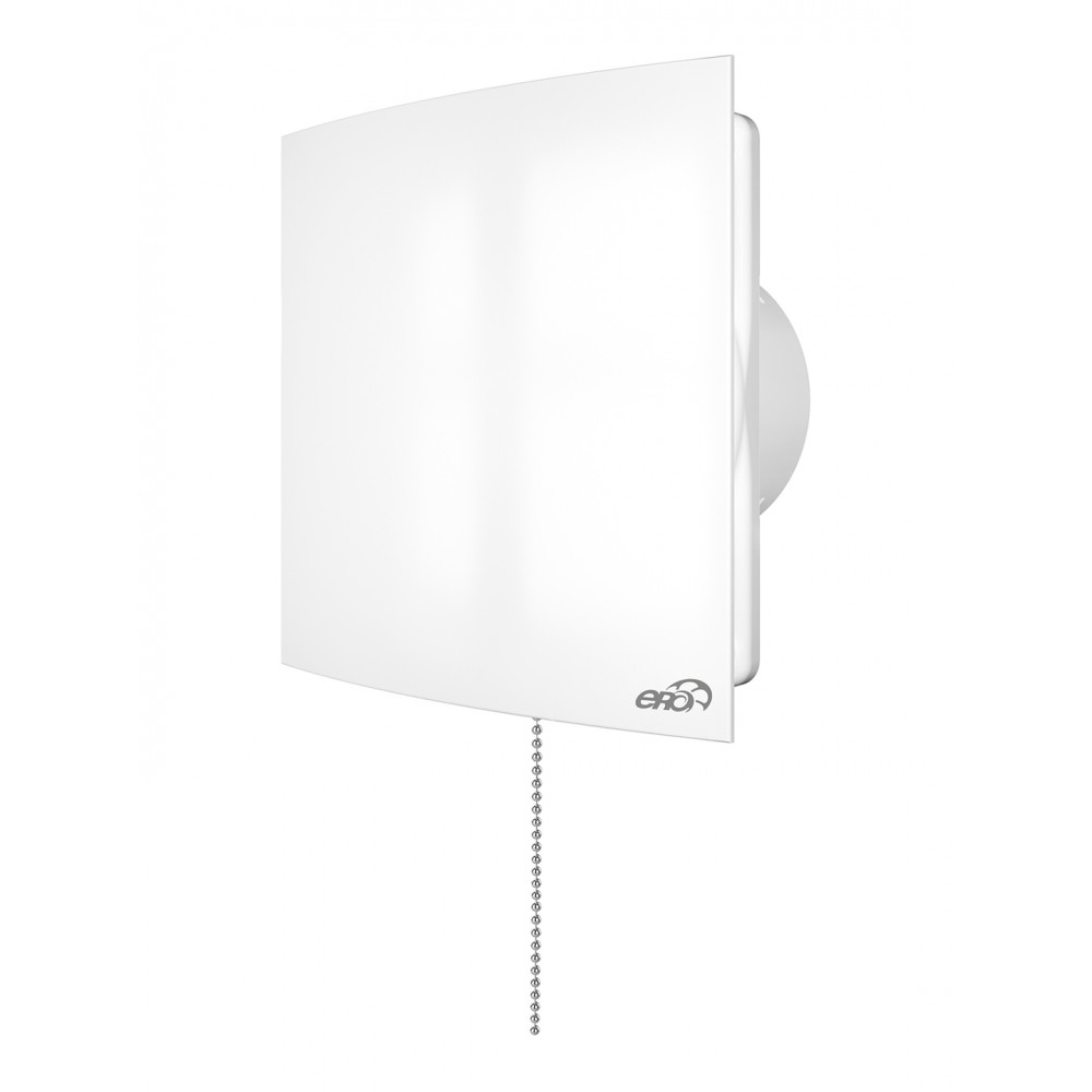 Вентилятор накладной QUADRO D125 тяг.выкл. ERA 
